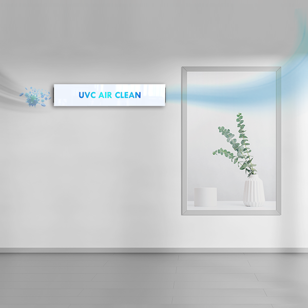 공기살균기 미세먼지 벽걸이 살균 공기청정기 사무실 업소용 공기정화기 - UVC에어클린